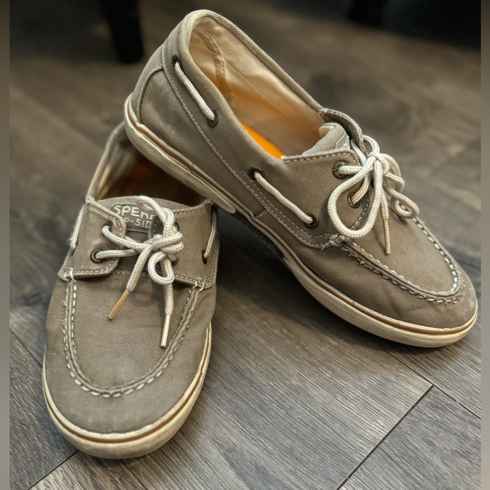 Men’s Tan Sperry Top-Sider Loafers Size 5M